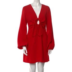 V-neck mini dress - ALC